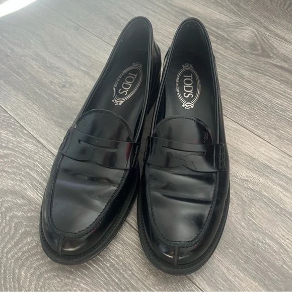 Tods black loafers - Picture 5 of 14